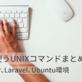 よく使うUnixコマンドまとめ（Laravel, Ubuntu, Docker, VScode）